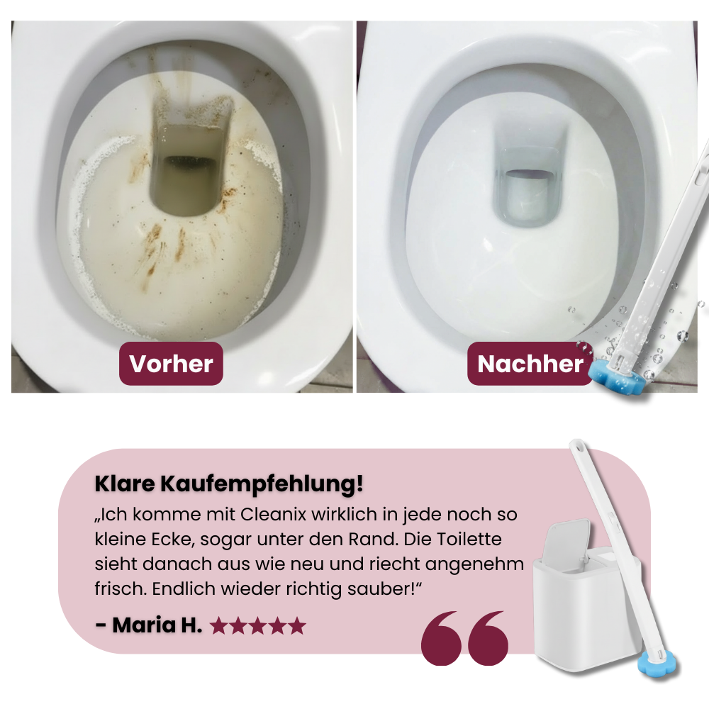 Cleanix – die Bürste, die wirklich reinigt