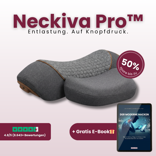 Neckiva Pro™ – Entspannung und Nackenentlastung auf Knopfdruck.